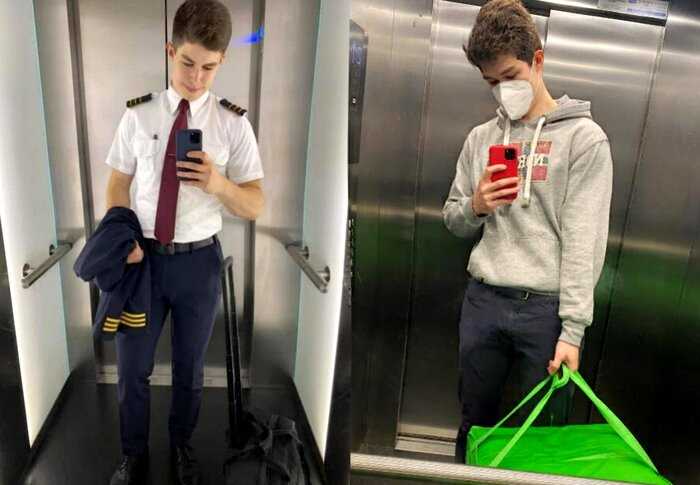 Пилот из Москвы наглядно показал, что с ним сделала пандемия, и эти фото стали правдой для многих