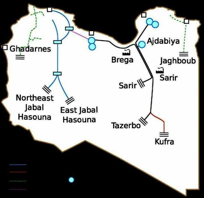 Великий проект Каддафи: как в Ливии пустили реки прямо под Сахарой