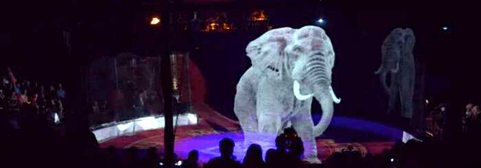 Немецкий цирк нашёл красивое решение проблемы эксплуатации животных. Вместо них выступали голограммы