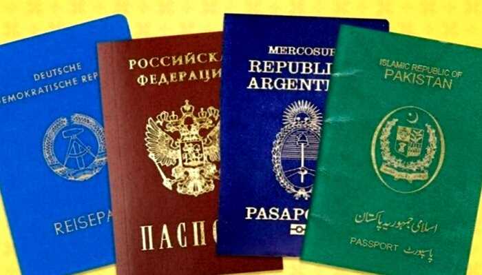 В мире существует только четыре цвета паспортов, и вот почему…