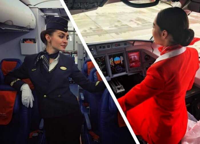 Российская стюардесса призналась, почему бортпроводники держат руки за спиной, когда встречают пассажиров