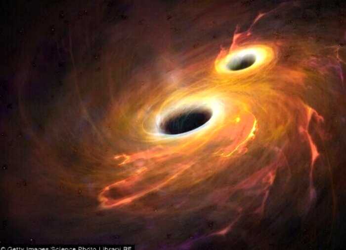 Ученые засекли несущуюся в космосе черную дыру