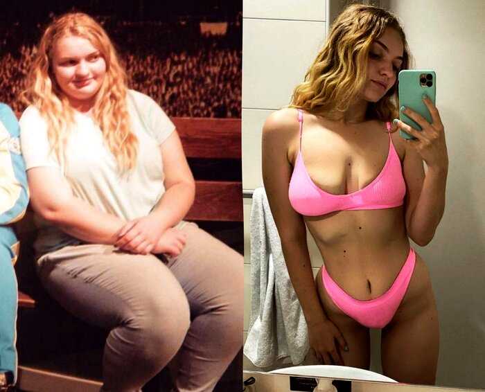 Пышка весом 120 кг отказалась от любимых сладостей, и вот как преобразилось её тело спустя 3 года