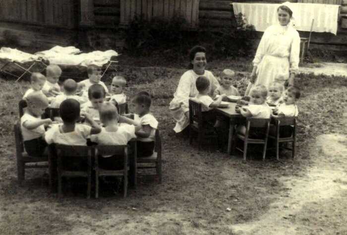 6 фото о том, как отдыхали советские дети летом на детсадовских дачах