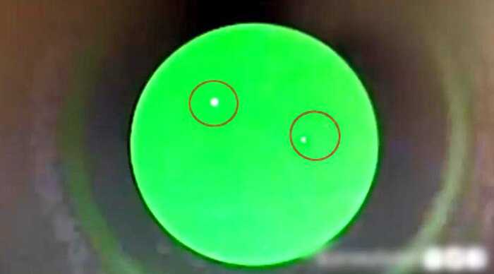 В Пентагоне подтвердили, что на этом видео американский флот преследует НЛО с пульсирующим свечением