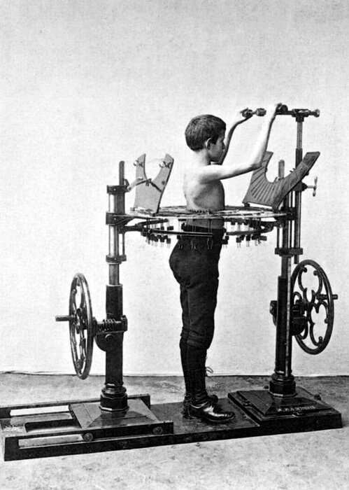 Это интересно!: как выглядели первые в мире тренажеры для нижней части живота и других частей тела