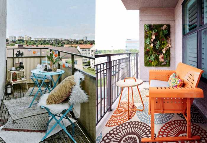 Отдыхаем, не выходя из дома: 7 отличных идей, чтобы переосмыслить роль балкона в вашей жизни
