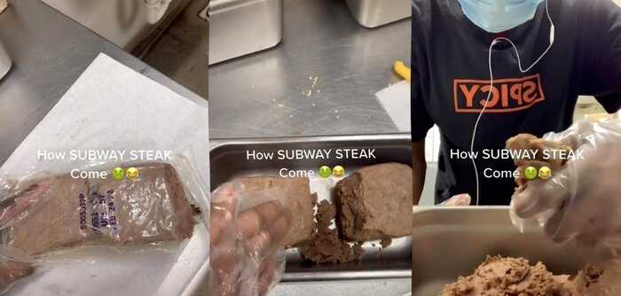 Работник лишил SubWay последних клиентов, сняв, как на самом деле выглядит мясо для сэндвичей