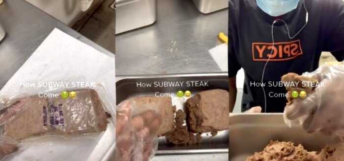 Работник лишил SubWay последних клиентов, сняв, как на самом деле выглядит мясо для сэндвичей