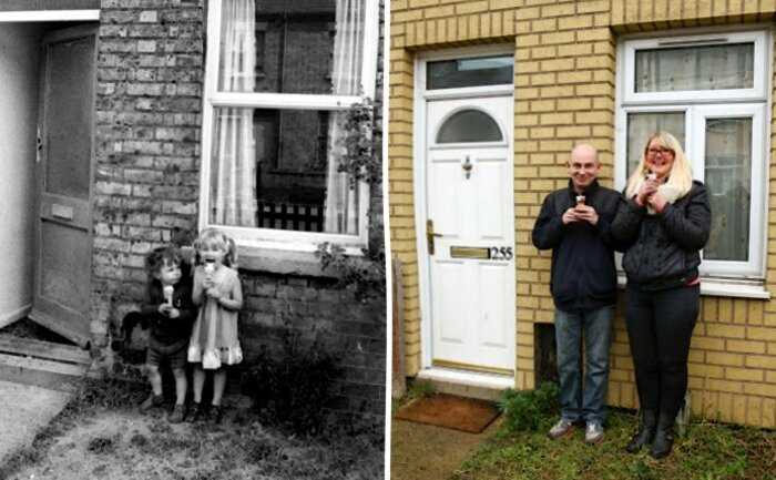 Уличный фотограф нашел людей, которых снимал 30 лет назад, чтобы воссоздать фото