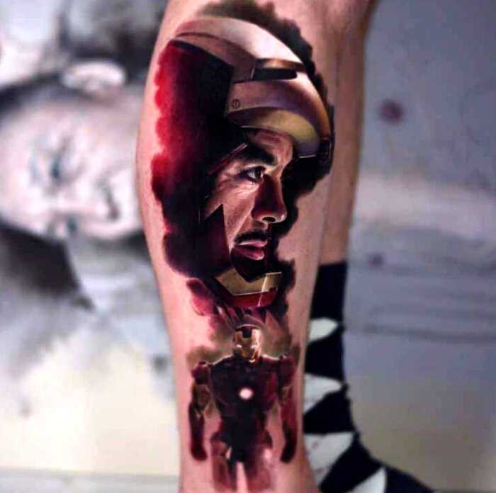 Татуировщик бьёт настолько реалистичные портреты, что он словно фотопринтер для кожи