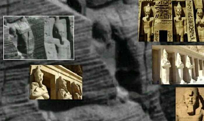 На черно-белом снимке с Марса пользователи интернета увидели камни в виде статуи фараона