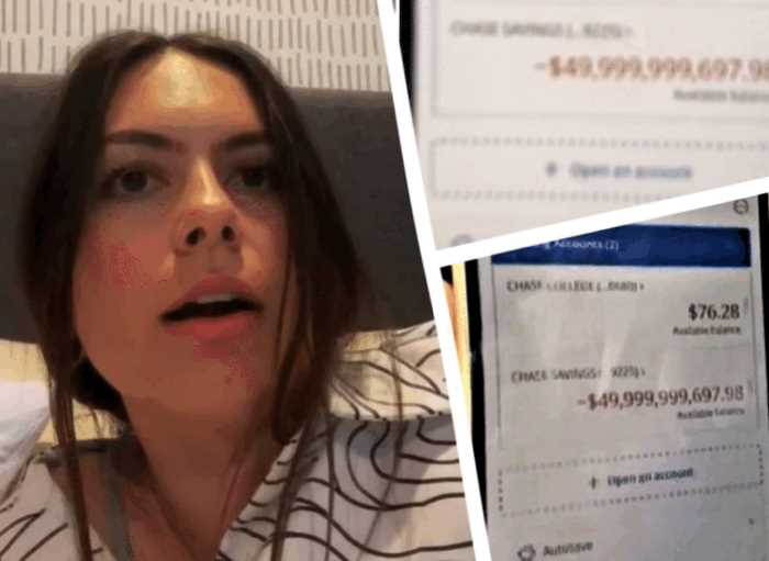 Девушка после жаркой вечеринки с друзьями обнаружила, что задолжала банку 49 миллиардов долларов, но не помнит как это произошло