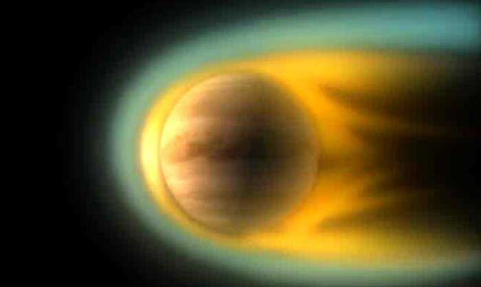 5 необычных явлений, замеченных в атмосфере Венеры. Облака на планете складываются в букву