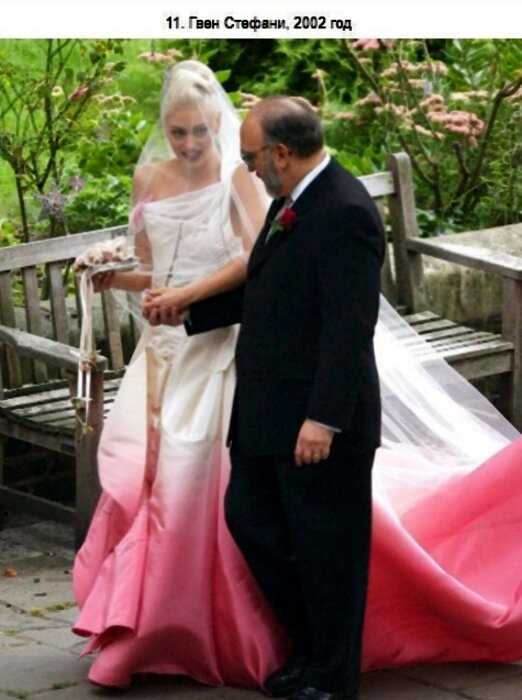 17 звёздных невест, которые на всё наплевали и выбрали необыкновенные свадебные платья