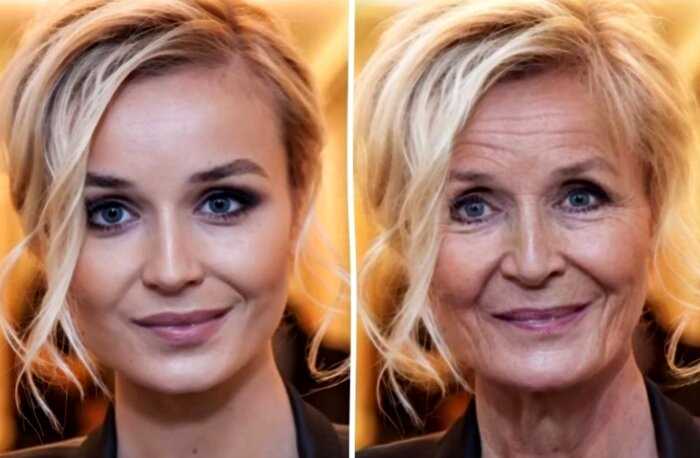 10 фото, которые покажут, как будут выглядеть знаменитости в старости, спустя 40 лет