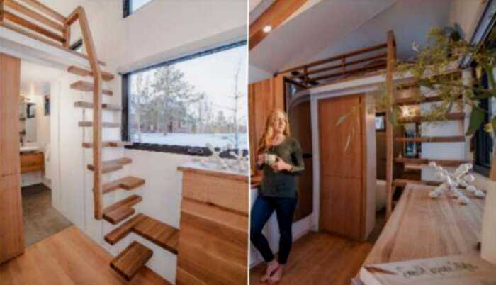 Роскошный крошечный домик, в котором можно жить при -40