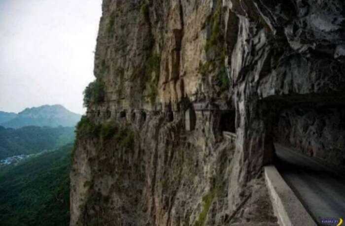 Деревенский тоннель в Китае