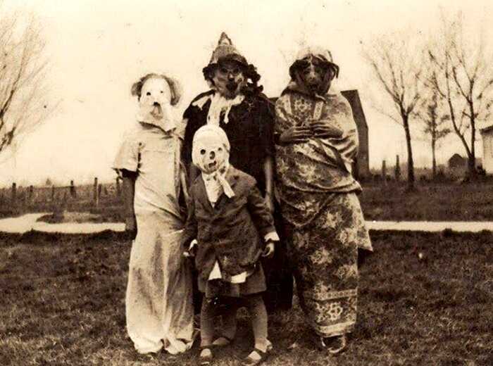 Фотографии 1900-х и чертова дюжина редких фактов о Хэллоуине