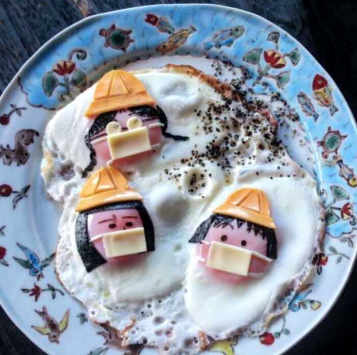 Мама из Японии придумывает для своих троих детей невероятно креативные блюда
