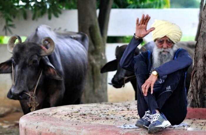 Фауджа Сингх самый старый марафонец в мире