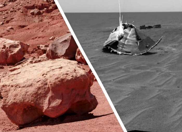 На Марсе был обнаружен летающий объект неизвестного происхождения