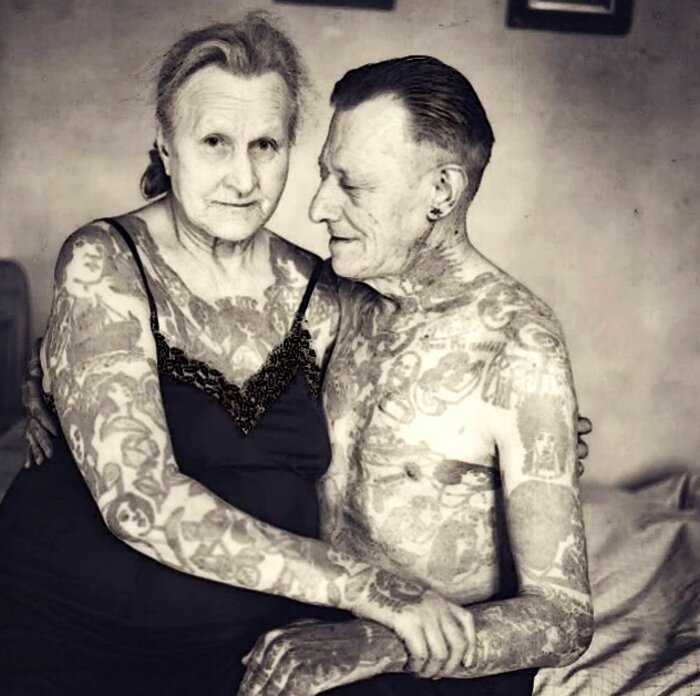16 пожилых людей с татуировками, которые доказали, что у крутости нет возраста