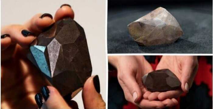 Уникальный черный бриллиант «Энигма» впервые выставили на всеобщее обозрение
