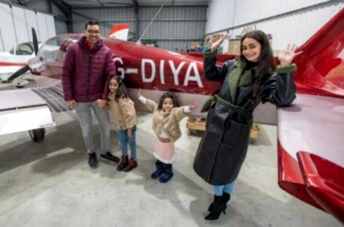 Британская семья потратила 1500 часов и 140 тысяч фунтов на свой самолет
