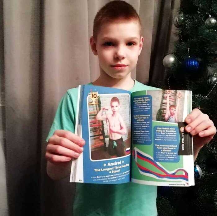 В 8 лет Андрей Киселев отжался на глазах у всех 5000 раз. Как складывается его жизнь год спустя
