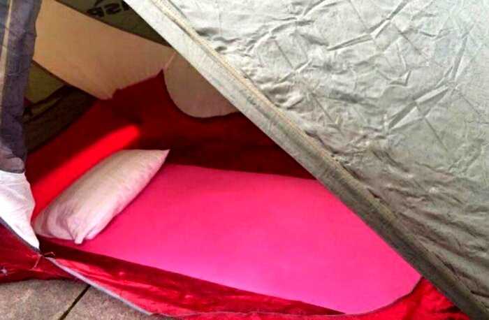 Швейцарка сдает палатку на балконе за 540 долларов в месяц