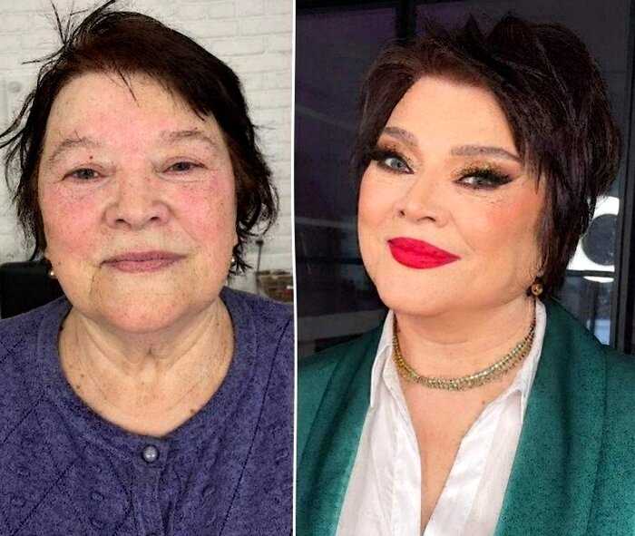 Как будто 2 разных человека: как макияж способен изменить внешность женщины и довести до слез радости