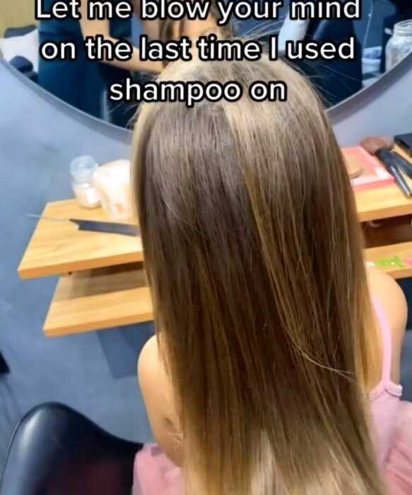 Мама не мыла волосы дочери шампунем 1,5 года и показала, что случилось с волосами
