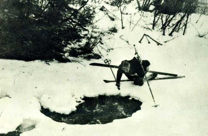 15 редких фотографий зимней Олимпиады 90 лет назад: собачьи упряжки и вода из ручья