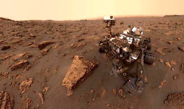 С Марса передали на Землю изображение предмета, не похожего на природный, но людей в этой части планеты еще не было
