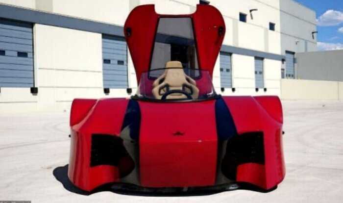 Компания VonMercier представила спортивный автомобиль на воздушной подушке